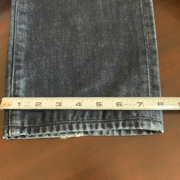 7 For All Mankind Slimmy Darkwash Men’s Jeans size 32 - Picture 14 of 16